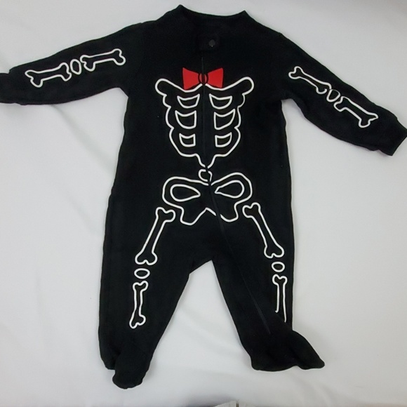 Unbranded Other - Skeleton Jumper Halloween Black Size 3-6 months